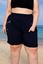 Picture of CURVY GIRL NAVY  STRETCH COTTON SUPER COMFY SHORTS